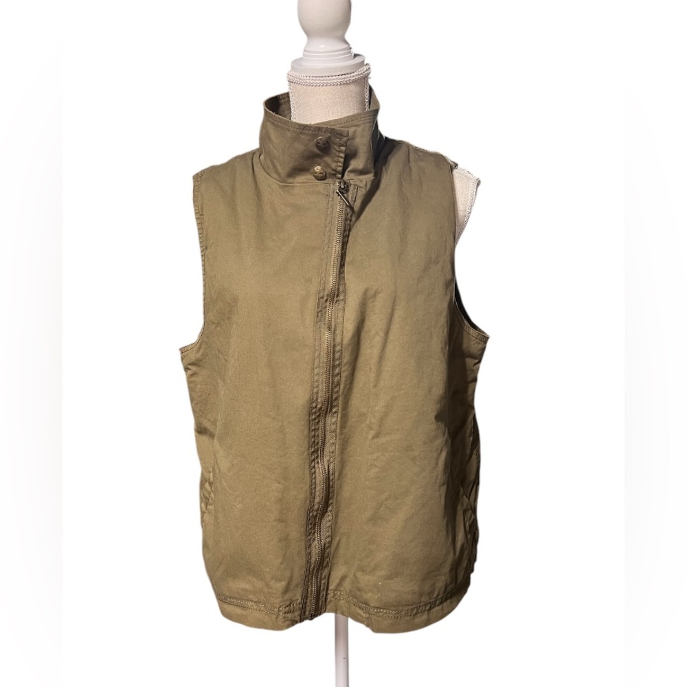 Max Jeans Sherpa lined vest
